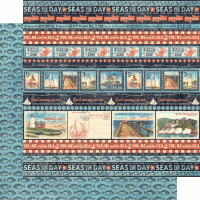 Graphic 45 Catch of the Day 12x12 Inch Collection Pack (4502176)